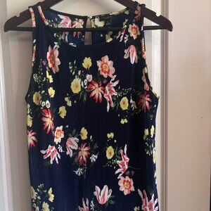 Ann Taylor Factory floral tank